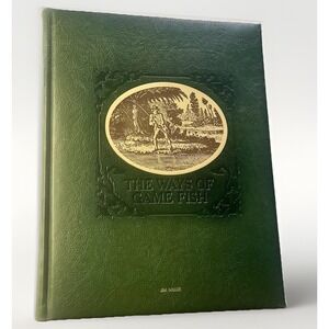 The Ways of Game Fish Limited Edition Leather Bound Oversized 1972 Brown Bigelow